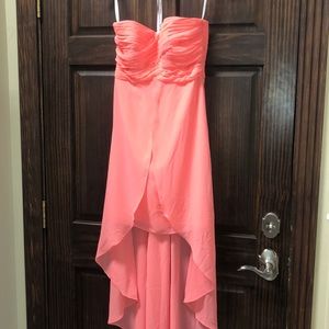 Coral dress